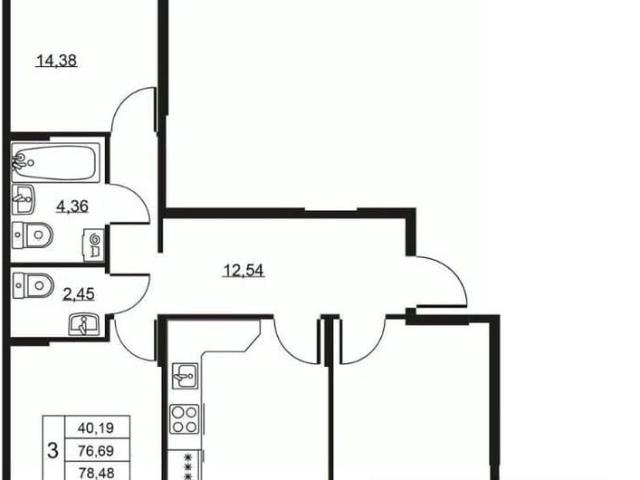 Квартира продажа в Всеволожск, Ленинградская область