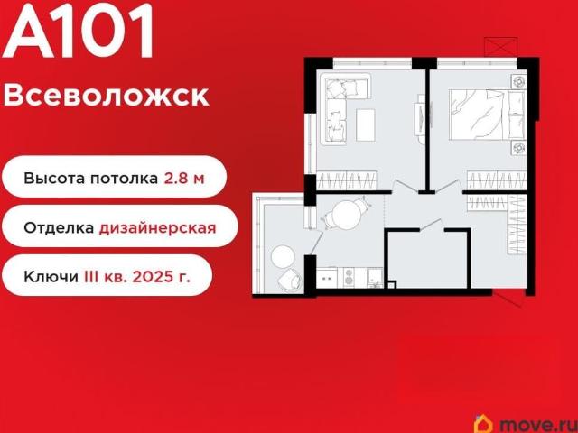 Квартира продажа в Всеволожск, Ленинградская область