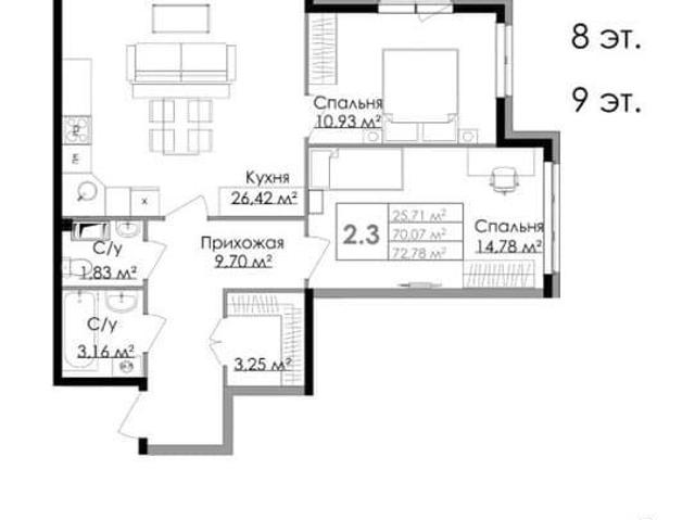 Квартира продажа в Выборг, Ленинградская область