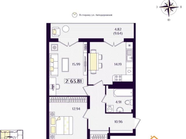 Квартира продажа в Зеленоградский Р-н, Калининградская область