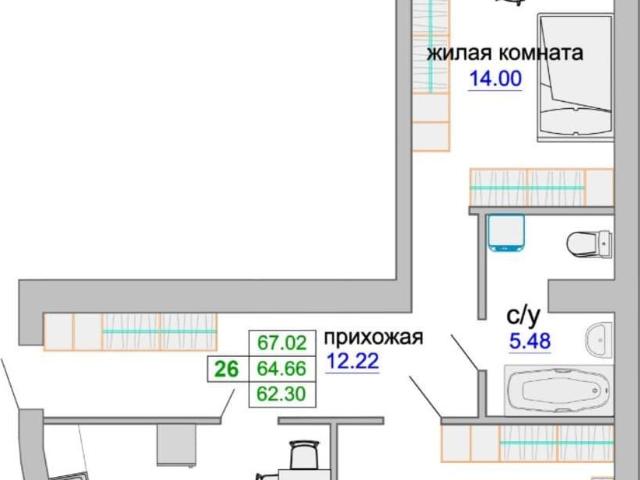 Квартира продажа в Зеленоградский Р-н, Калининградская область