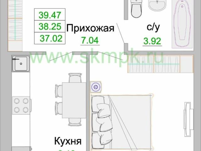 Квартира продажа в Зеленоградский Р-н, Калининградская область