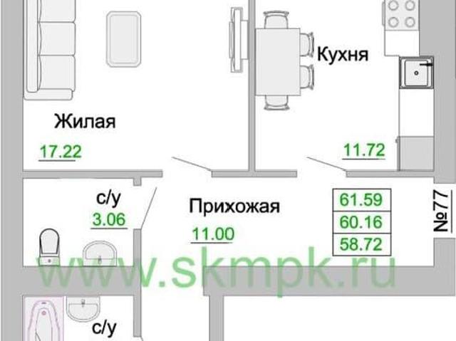Квартира продажа в Зеленоградский Р-н, Калининградская область