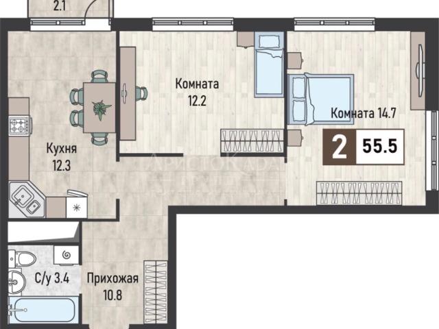 Квартира продажа в Капельница, Иноземцево
