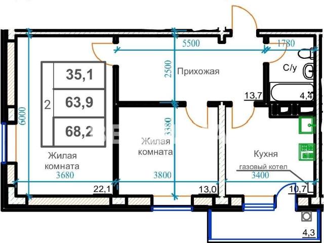 Квартира продажа в Ессентуки, городской округ Ессентуки
