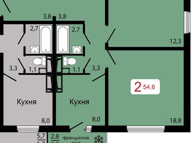 Квартира продажа в Красноярск, Красноярский Край