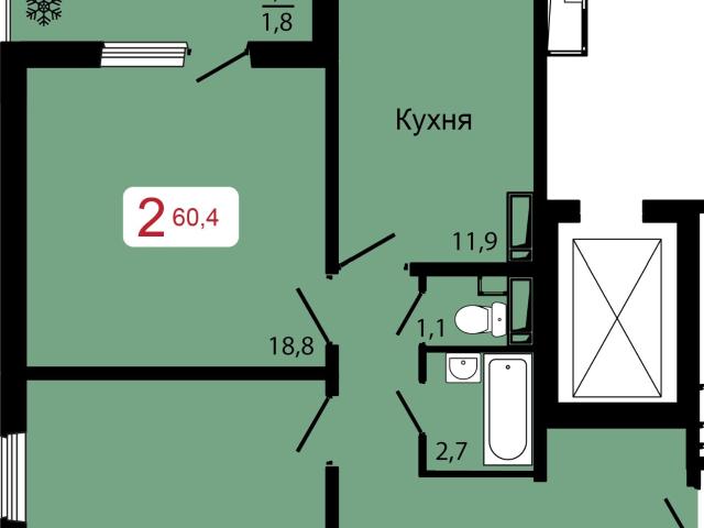 Квартира продажа в Красноярск, Красноярский Край