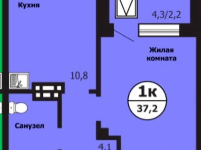 Квартира продажа в Красноярск, Красноярский Край