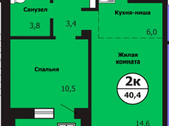 Квартира продажа в Свердловский район, Красноярск