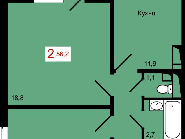Квартира продажа в Свердловский район, Красноярск