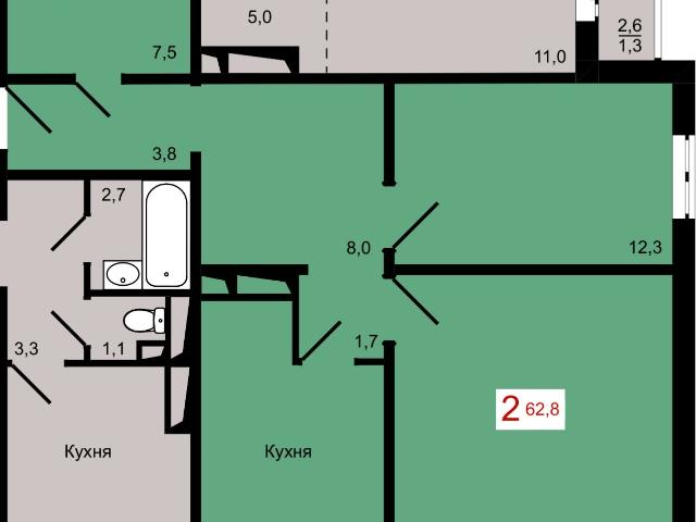 Квартира продажа в Свердловский район, Красноярск