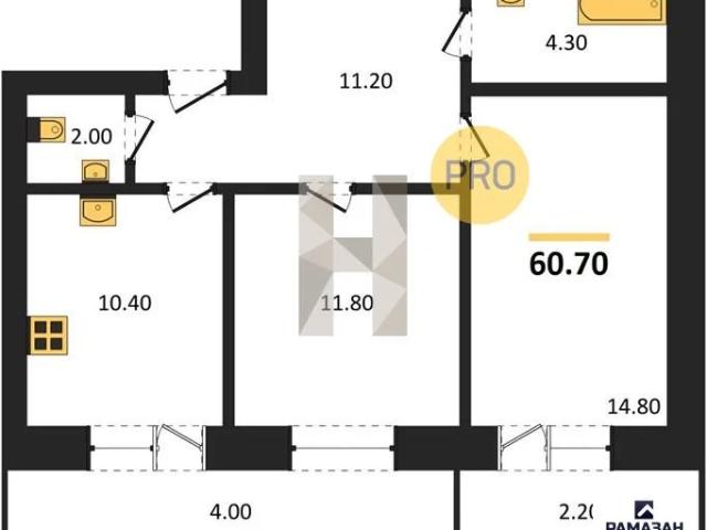 Квартира продажа в Пестрецы, Татарстан Республика