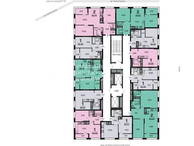 Квартира продажа в Московский район, городской округ Рязань