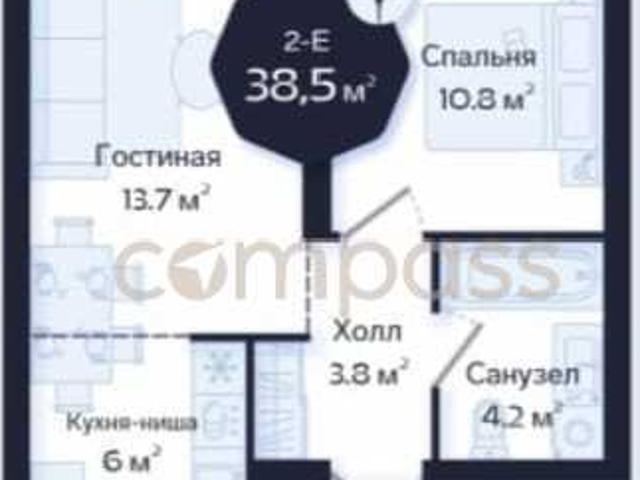 Квартира продажа в Центральный АО, Тюмень