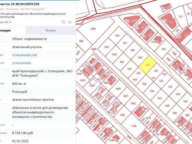 Участок продажа в Геленджик, Краснодарский Край