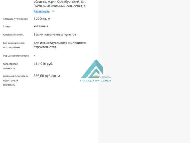 Участок продажа в Оре