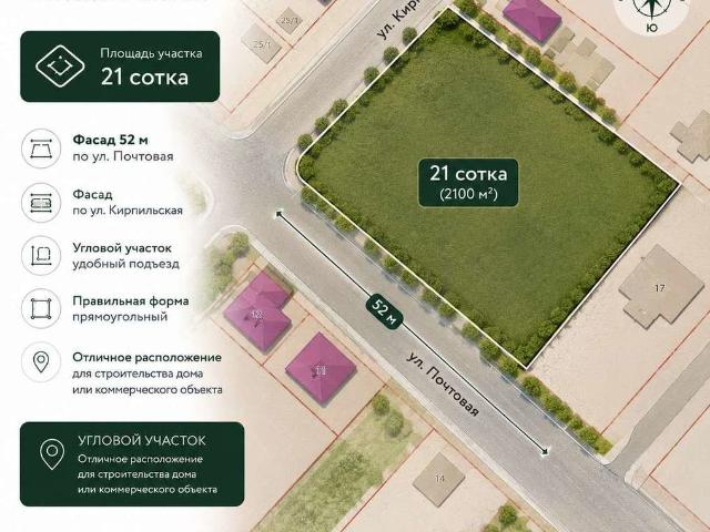 Участок продажа в Березовый, Краснодарский Край