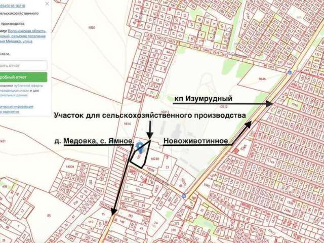 Участок продажа в Воронежская область