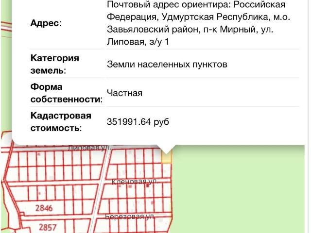 Участок продажа в Удмуртия Республика