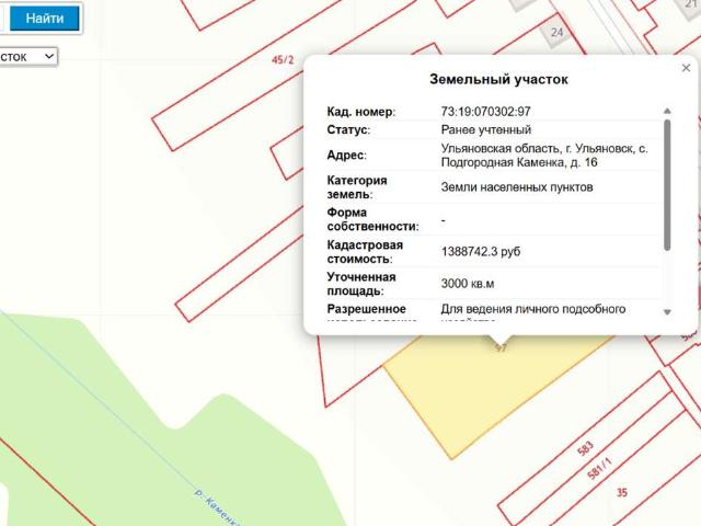 Участок продажа в Ульяновская область