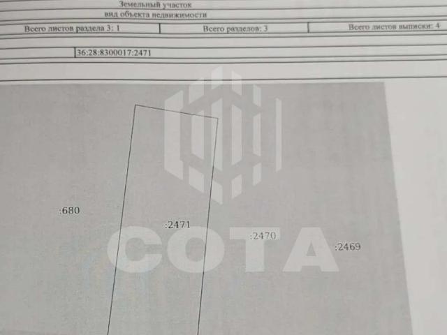 Участок продажа в Воронежская область