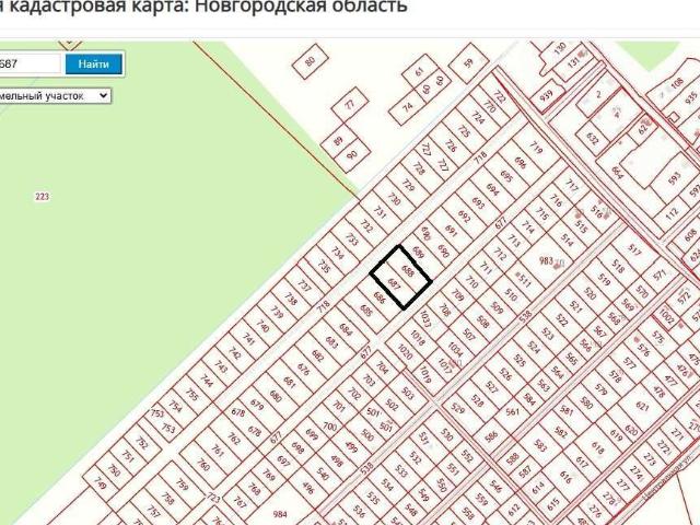 Участок продажа в Новгородская область