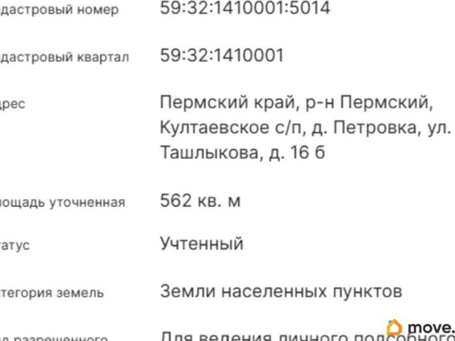 Дом продажа в Петровка Д, Пермский Край