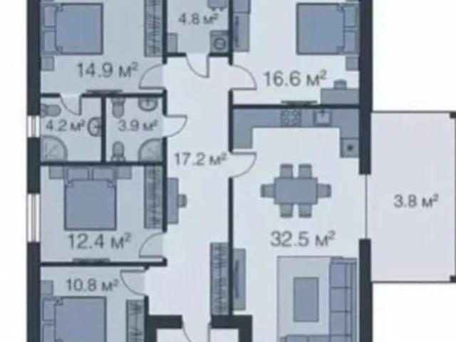 Дом продажа в ЖК Брайт Парк, городской округ Казань