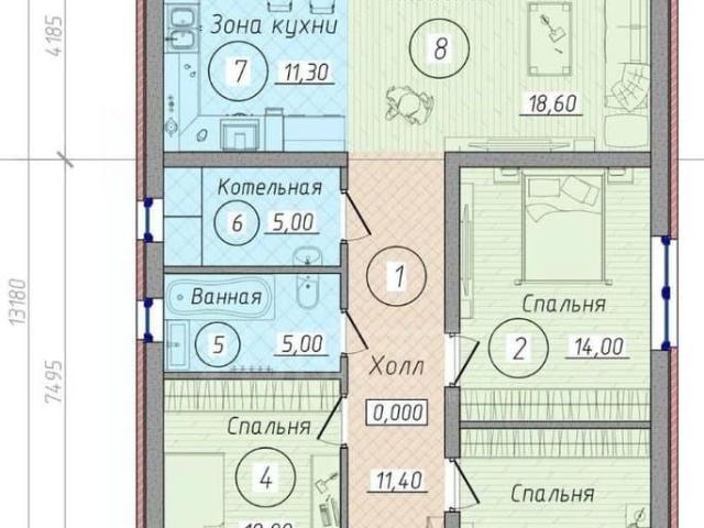 Дом продажа в Ямное, Воронежская область