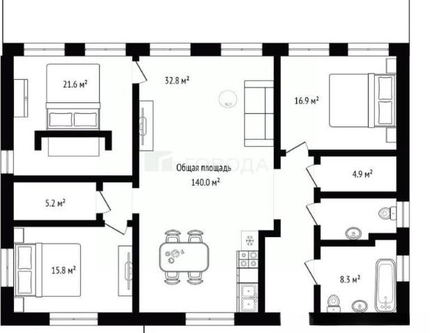 Дом продажа в Морозово, Искитимский район