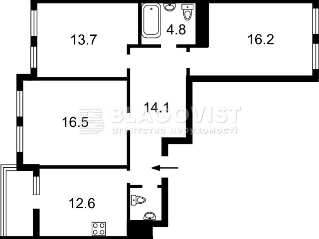 Квартира продажа в Романкове