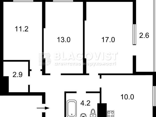 Квартира продажа в Романкове