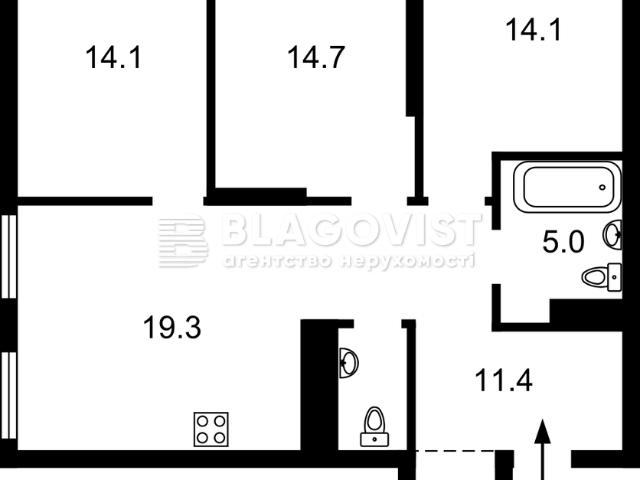 Квартира продажа в Романкове