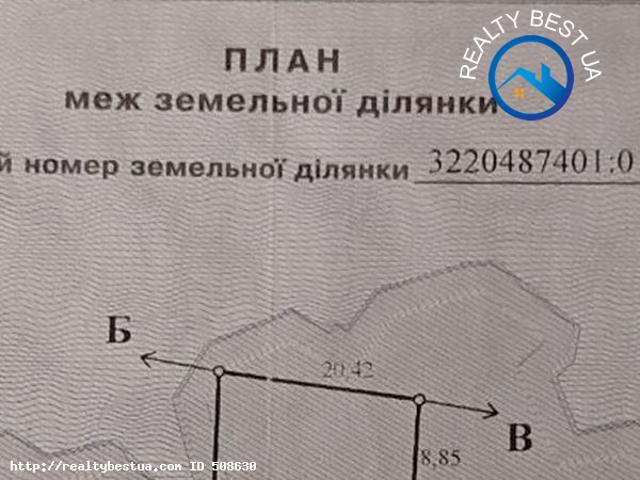 Участок продажа в Фурсах, Винницкой области