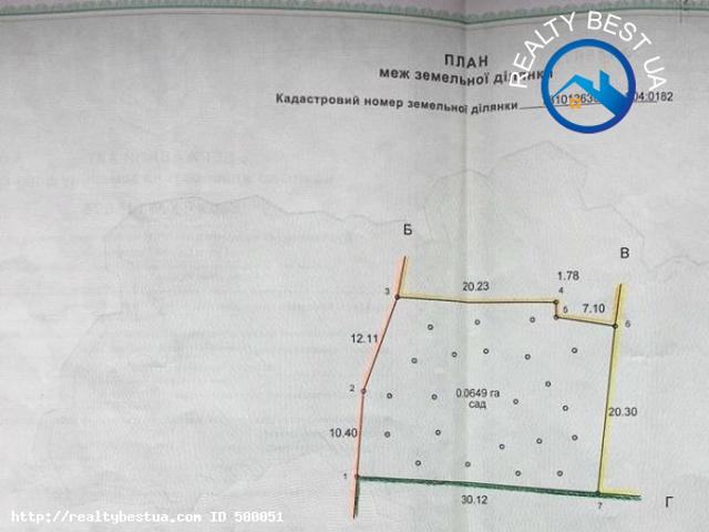 Участок продажа в Черновцах