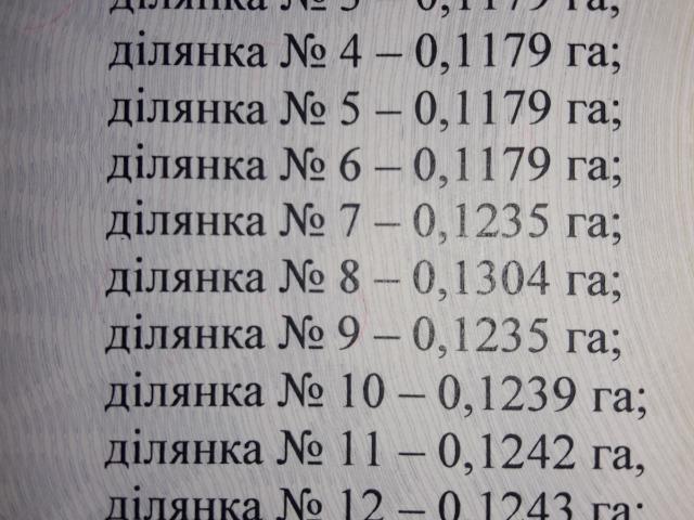 Участок аренда в Житомире