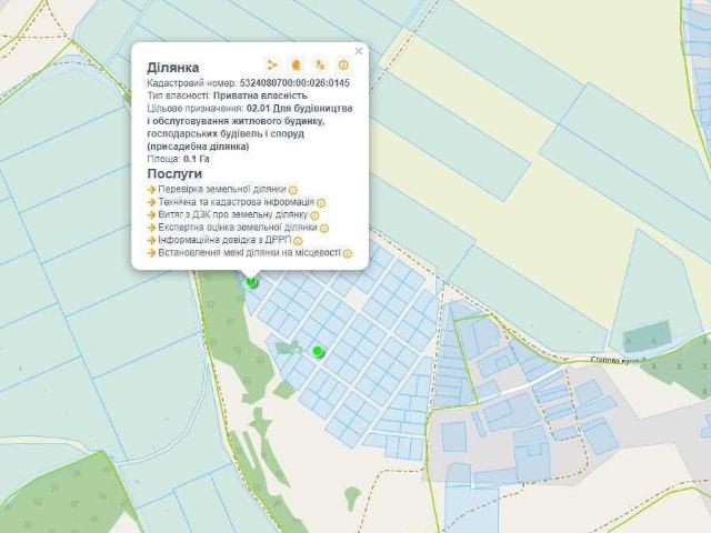 Участок продажа в Полтавской области