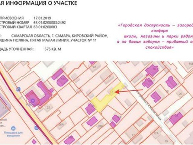 Участок продажа в Самара, Самарская область