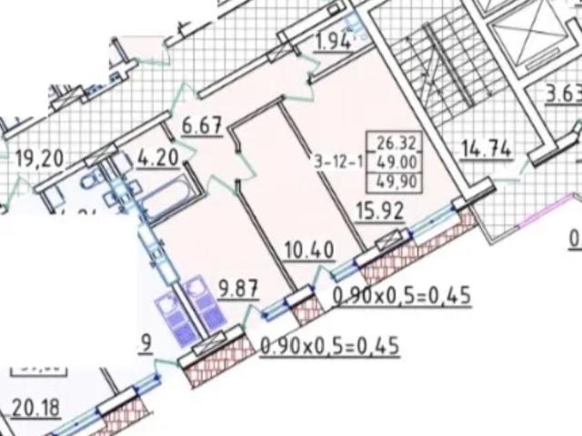 Квартира продажа в Великодолинском, Днепропетровской области