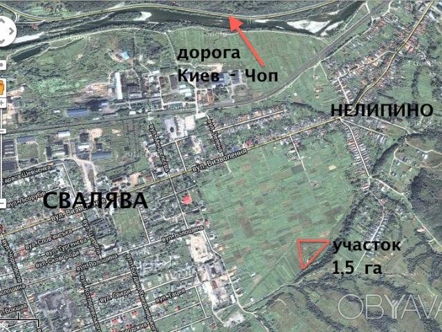 Участок аренда в Нелипино, Закарпатской области