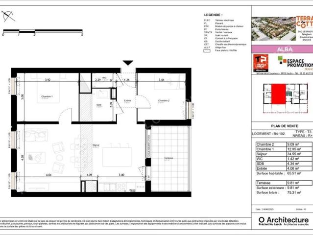 Appartement vente à Dunkerque, Coudekerque