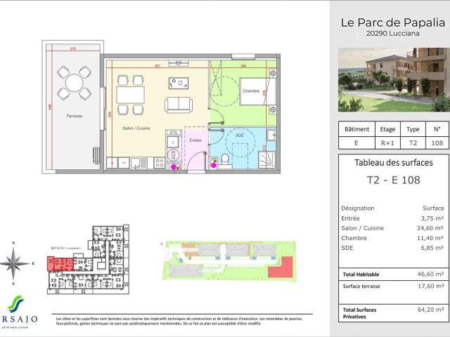 Appartement vente à Bastia, Lucciana