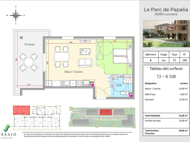 Appartement vente à Bastia, Lucciana