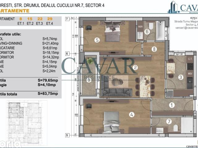 Apartament vânzări