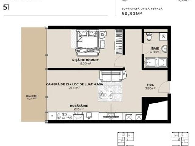 Apartament vânzări în Romani, Cluj