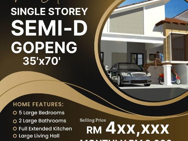 House for sale in Perak, Gopeng