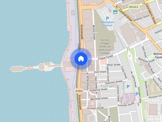 Apartment for rent in Foxhall, Blackpool