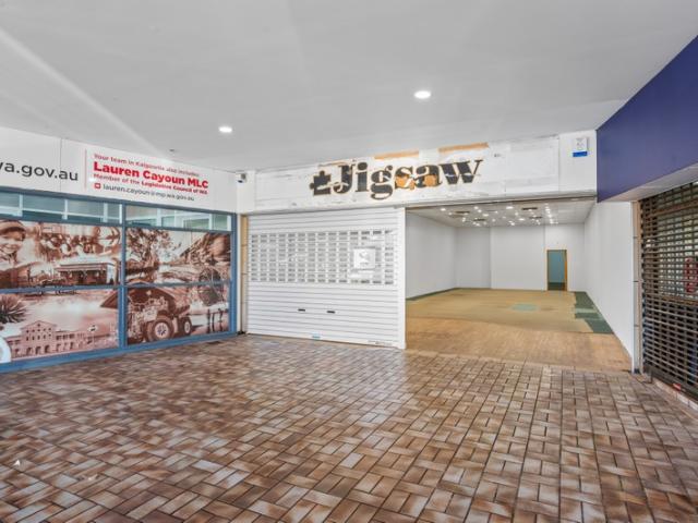 Retail for rent in Kalgoorlie, Western Australia