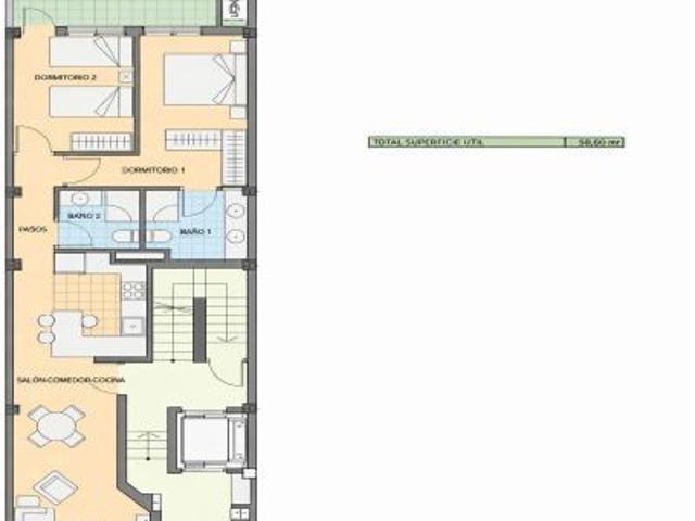 Piso en venta en Dones de les Palmes, el Baix Vinalopó