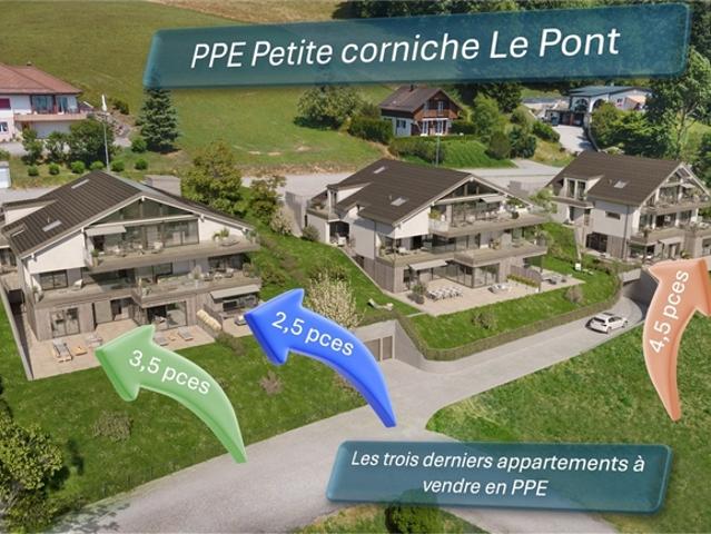 Wohnung kaufen in L Abbaye, Waadt